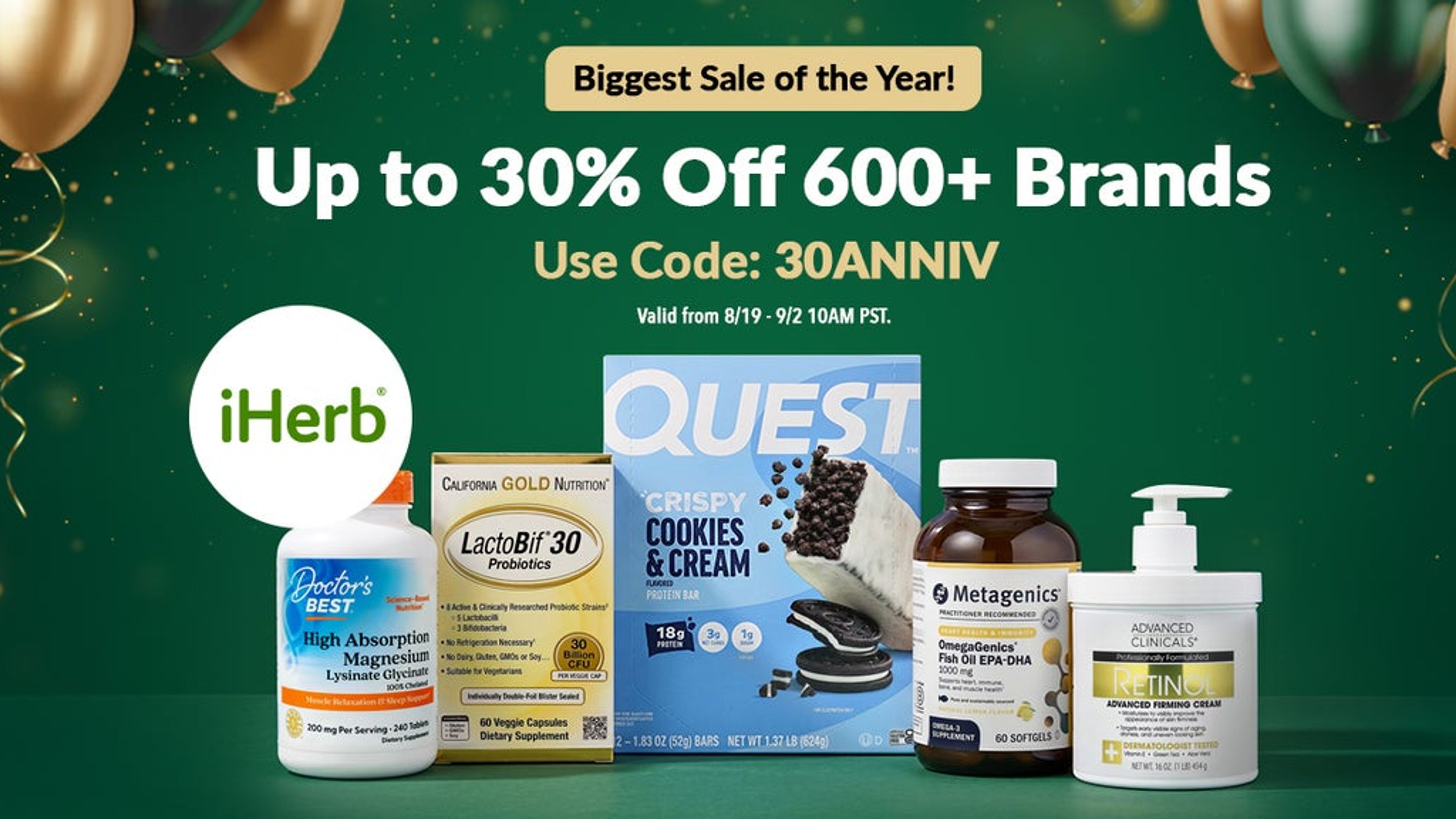 Anniversary sale 